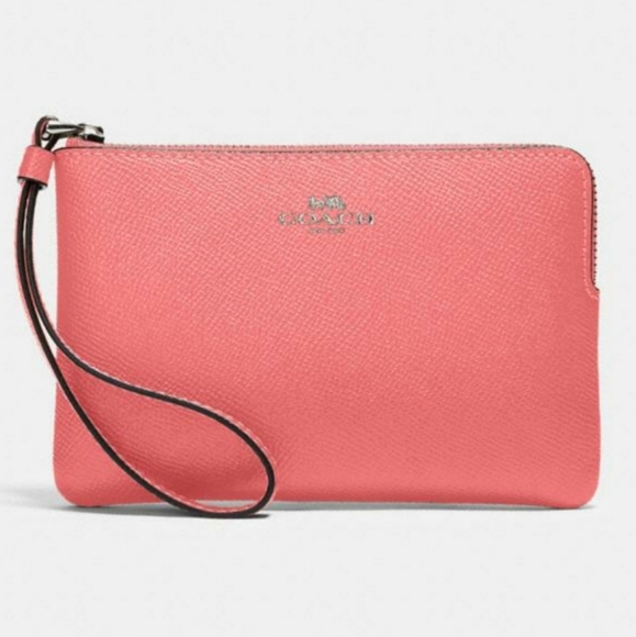 Coach Handbags - Coach Pink Lemonade Wristlet